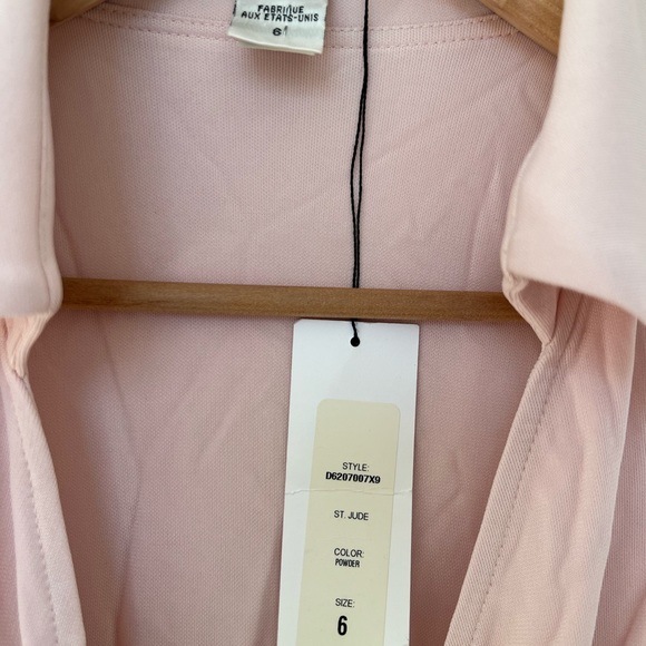 BNWT DVF Diane Von Furstenberg wrap dress pink size 6 - Picture 2 of 2